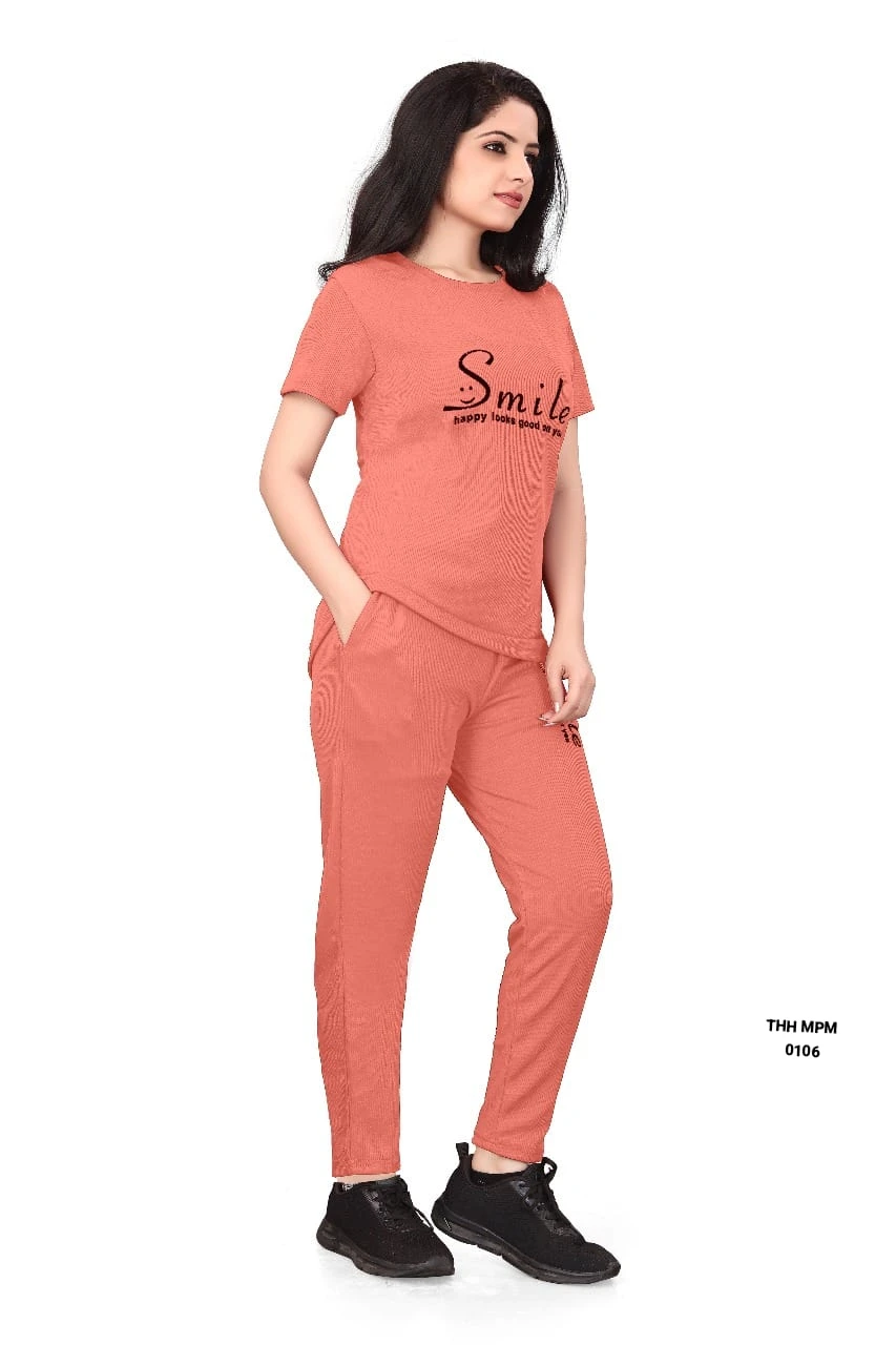 Printed Top & Pant Night wear Set